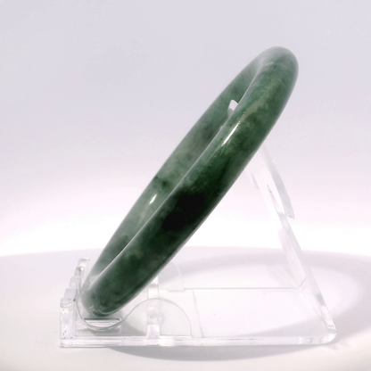 Natural Burmese Jadeite Bangle – Size 57 | SL365