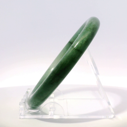 Natural Burmese Jadeite Bangle – Size 57 | SL367