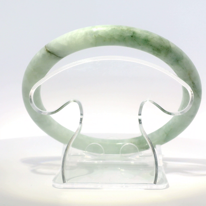 Natural Burmese Jadeite Bangle – Size 61.3 | SL415