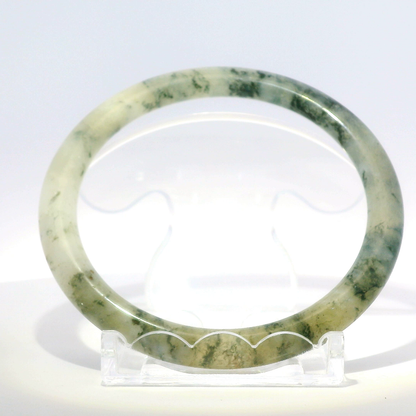 Natural Burmese Jadeite Bangle – Size 61.3 | SL418