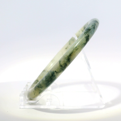 Natural Burmese Jadeite Bangle – Size 61.3 | SL418
