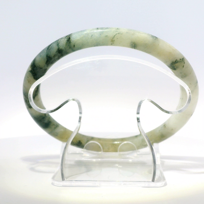 Natural Burmese Jadeite Bangle – Size 61.3 | SL418