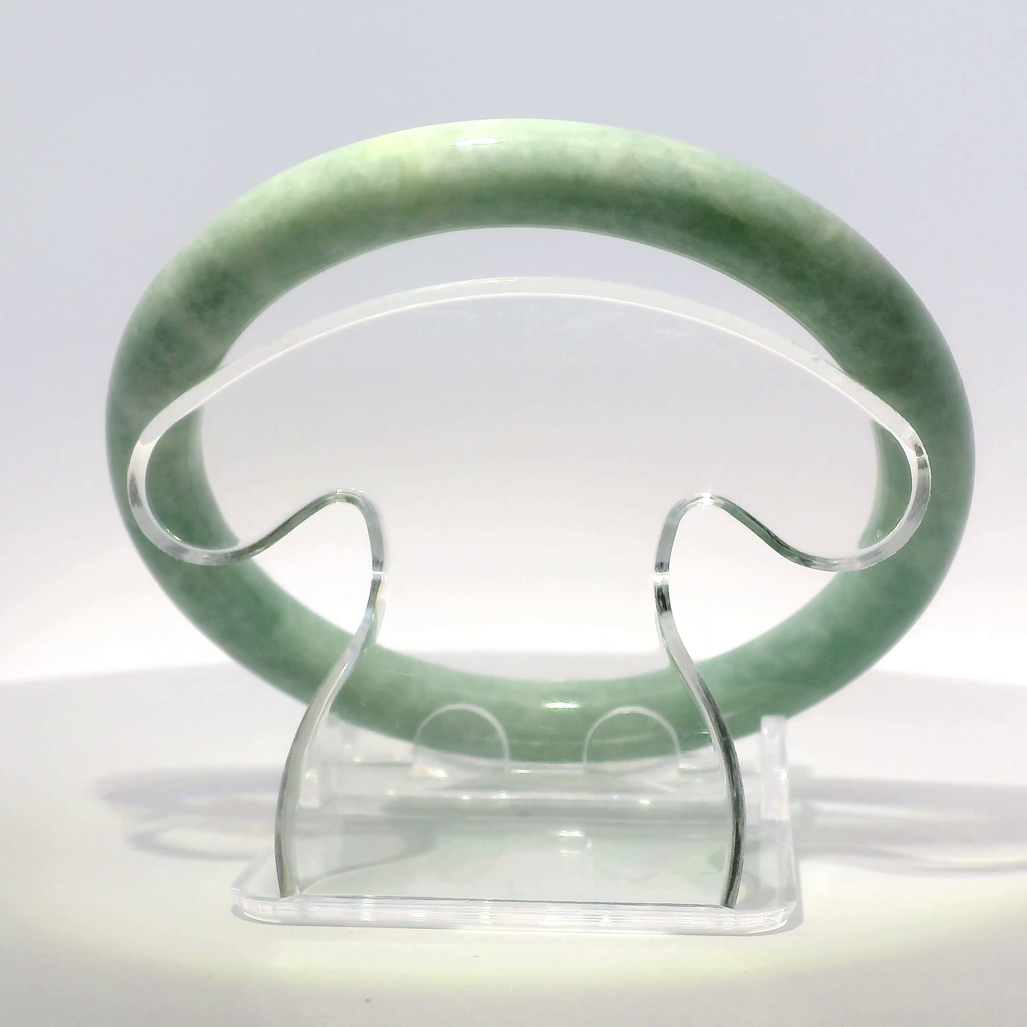 Natural Burmese Jadeite Bangle – Size 60 | SL475