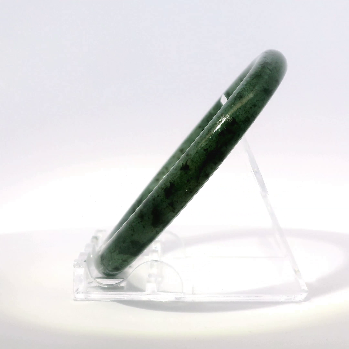 Natural Burmese Jadeite Bangle – Size 59 | SL484