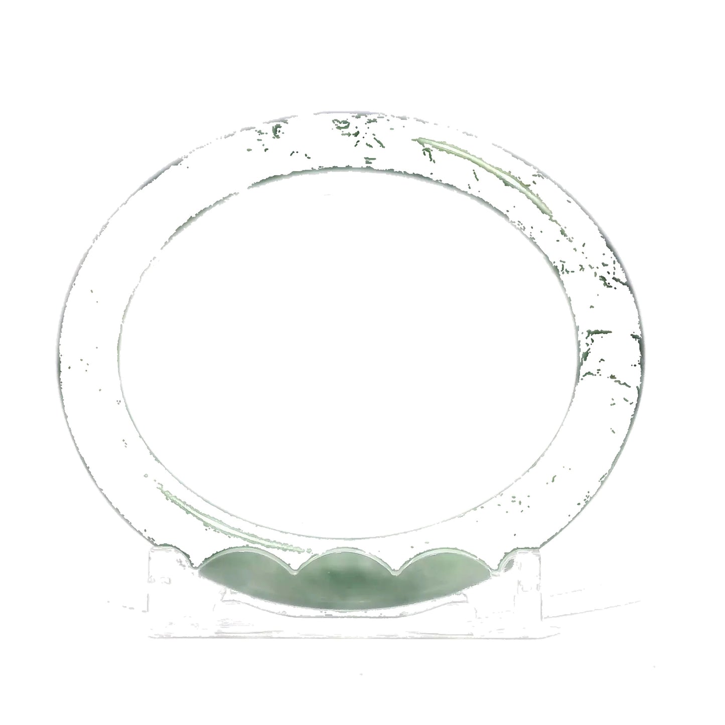 Natural Burmese Jadeite Bangle – Size 60 | SL485