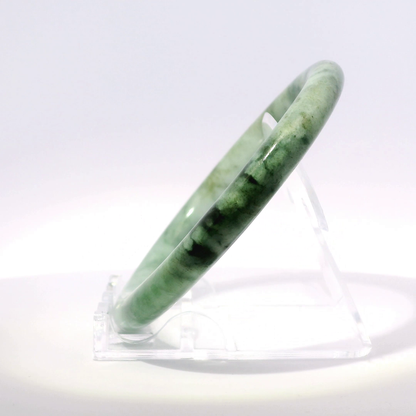 Natural Burmese Jadeite Bangle – Size 60 | SL485