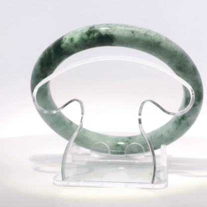 Natural Burmese Jadeite Bangle – Size 59 | SL490