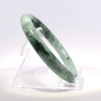 Natural Burmese Jadeite Bangle – Size 59 | SL490