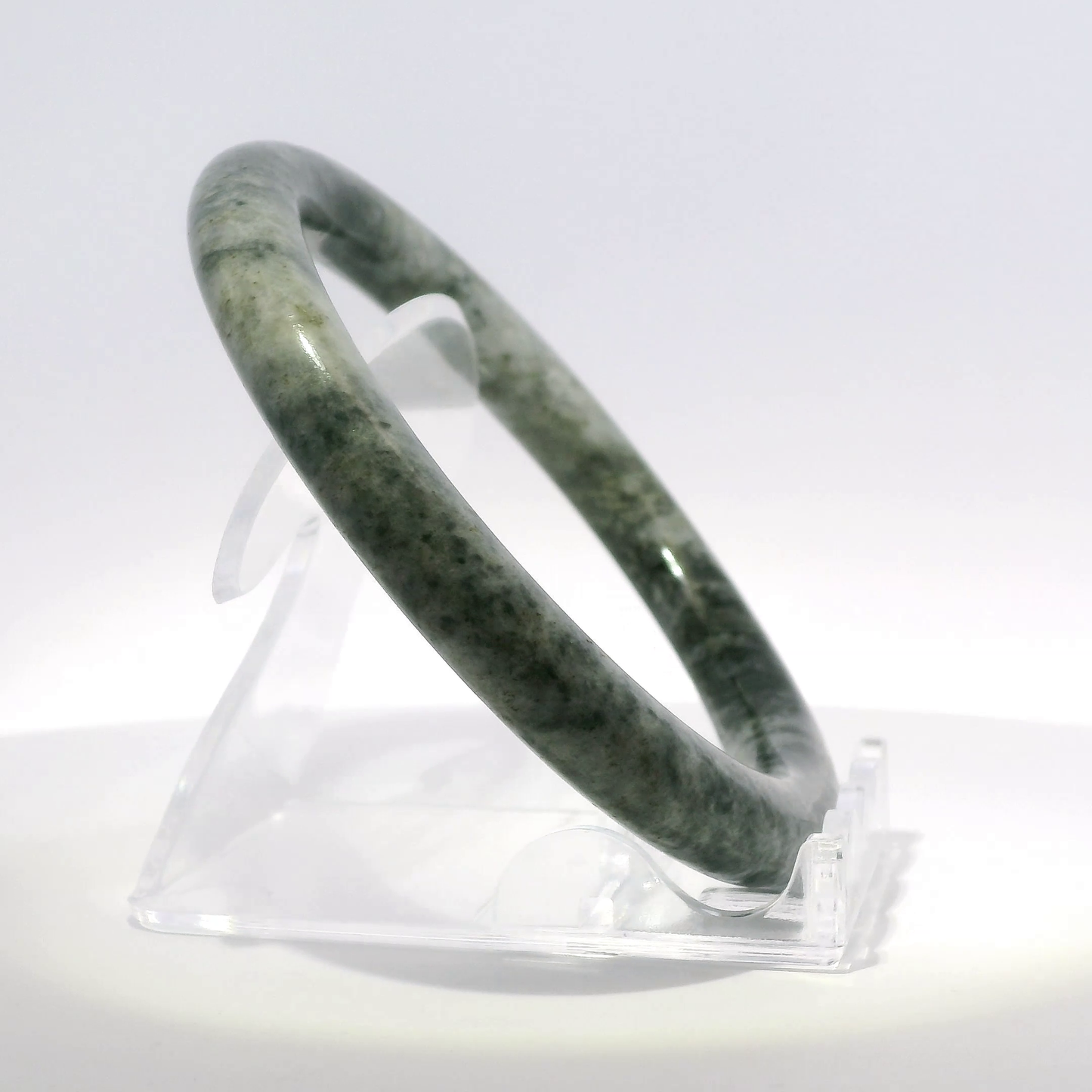 Natural Burmese Jadeite Bangle – Size 60 | SL491