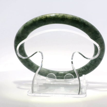 Natural Burmese Jadeite Bangle – Size 60 | SL495