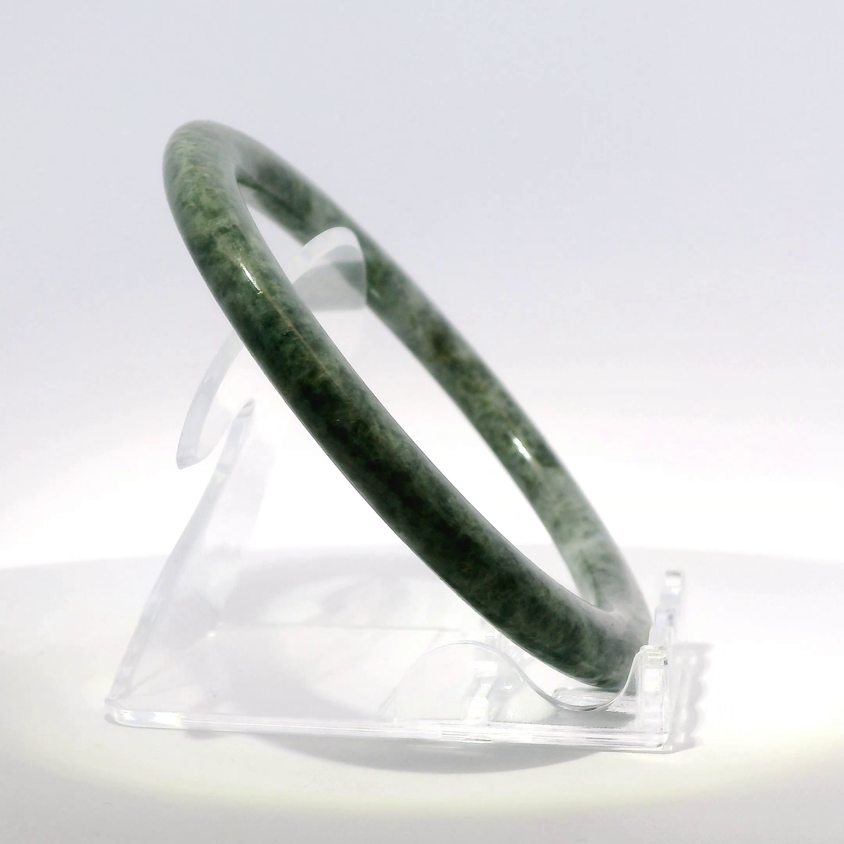 Natural Burmese Jadeite Bangle – Size 60 | SL495