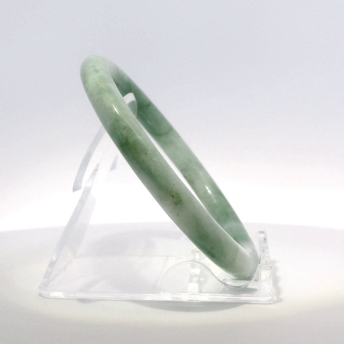 Natural Burmese Jadeite Bangle – Size 57 | SL594