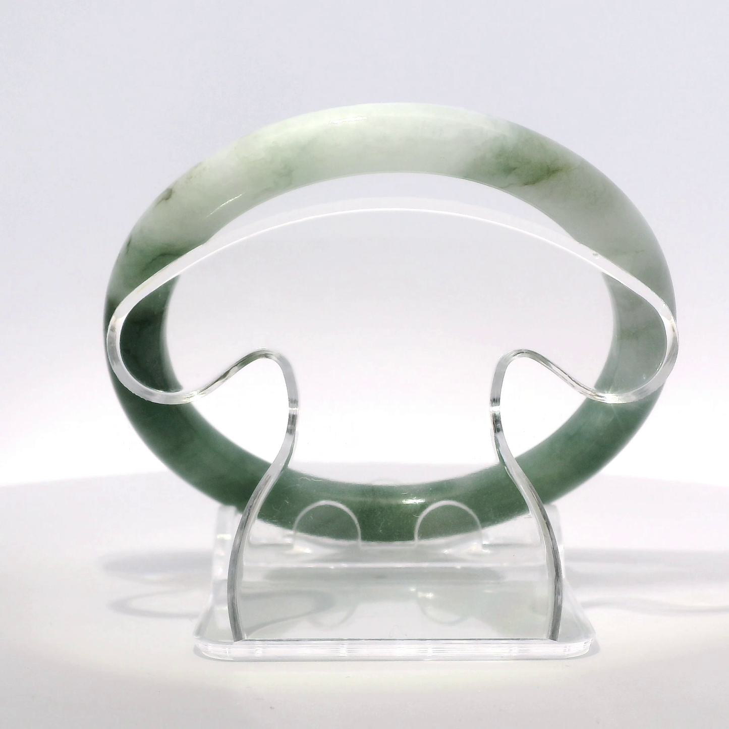 Natural Burmese Jadeite Bangle – Size 57 | SL598