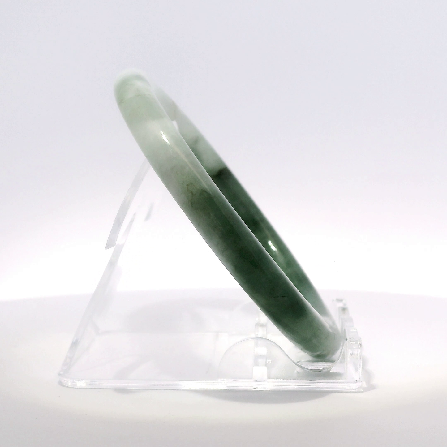Natural Burmese Jadeite Bangle – Size 57 | SL598