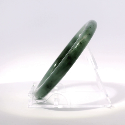 Natural Burmese Jadeite Bangle – Size 57 | SL625