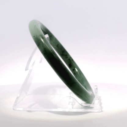 Natural Burmese Jadeite Bangle – Size 57 | SL625