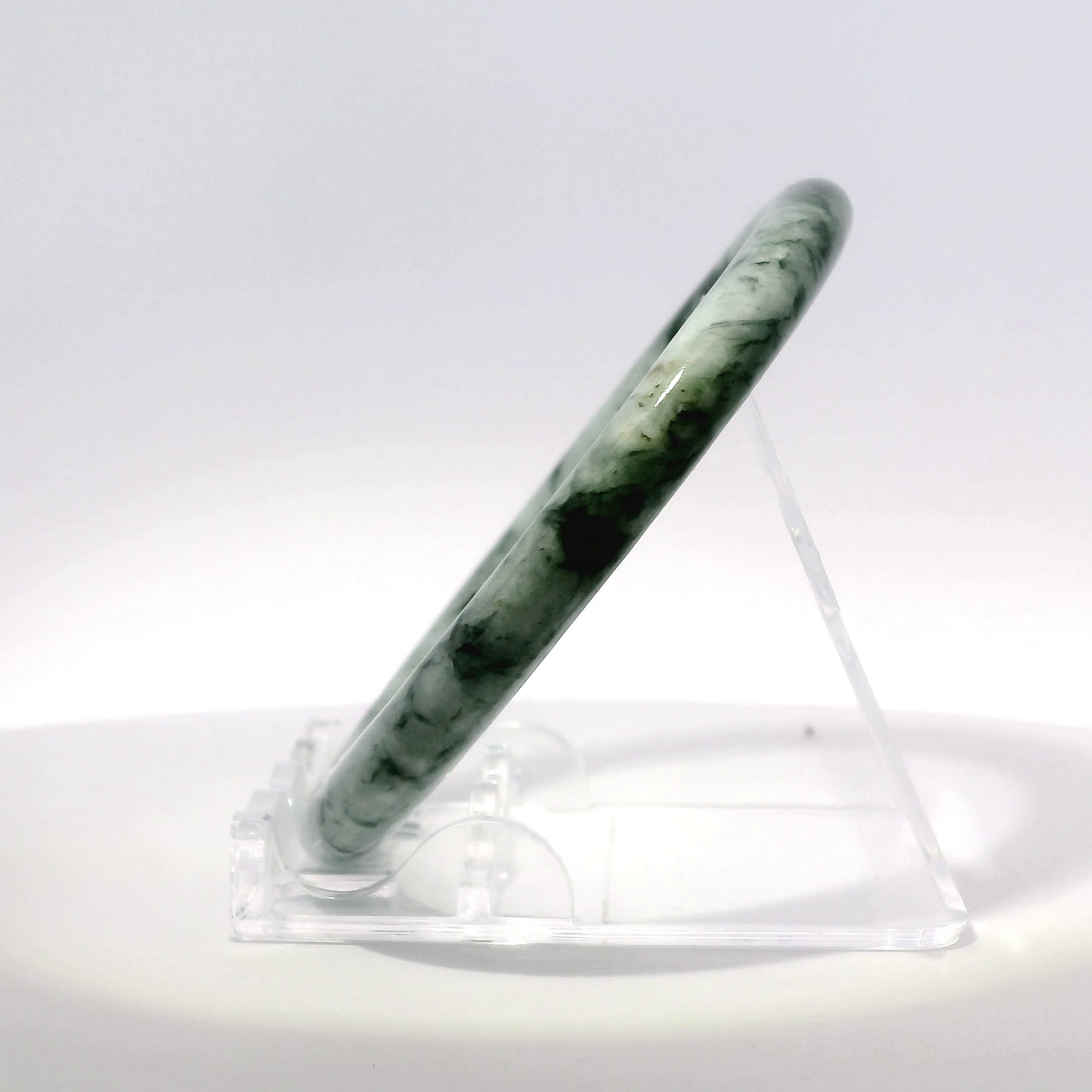 Natural Burmese Jadeite Bangle – Size 57 | SL627