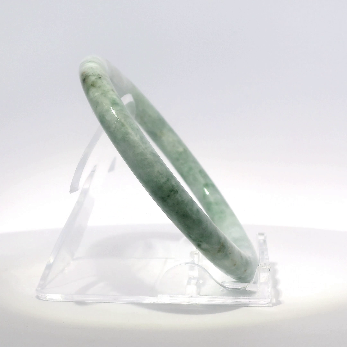 Natural Burmese Jadeite Bangle – Size 57 | SL629