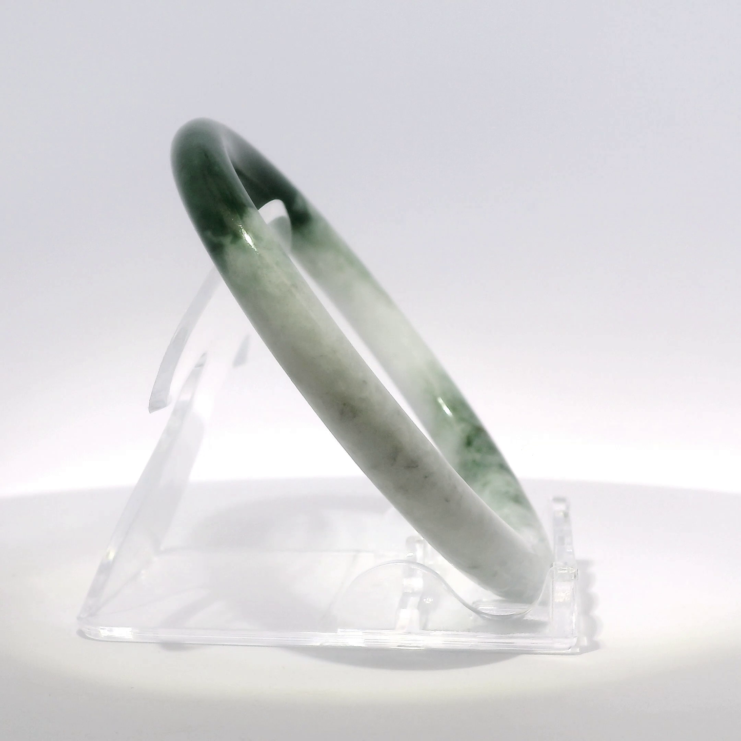 Natural Burmese Jadeite Bangle – Size 56 | SL633