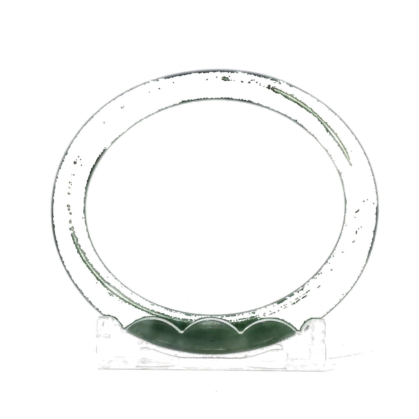 Natural Burmese Jadeite Bangle – Size 57 | SL641