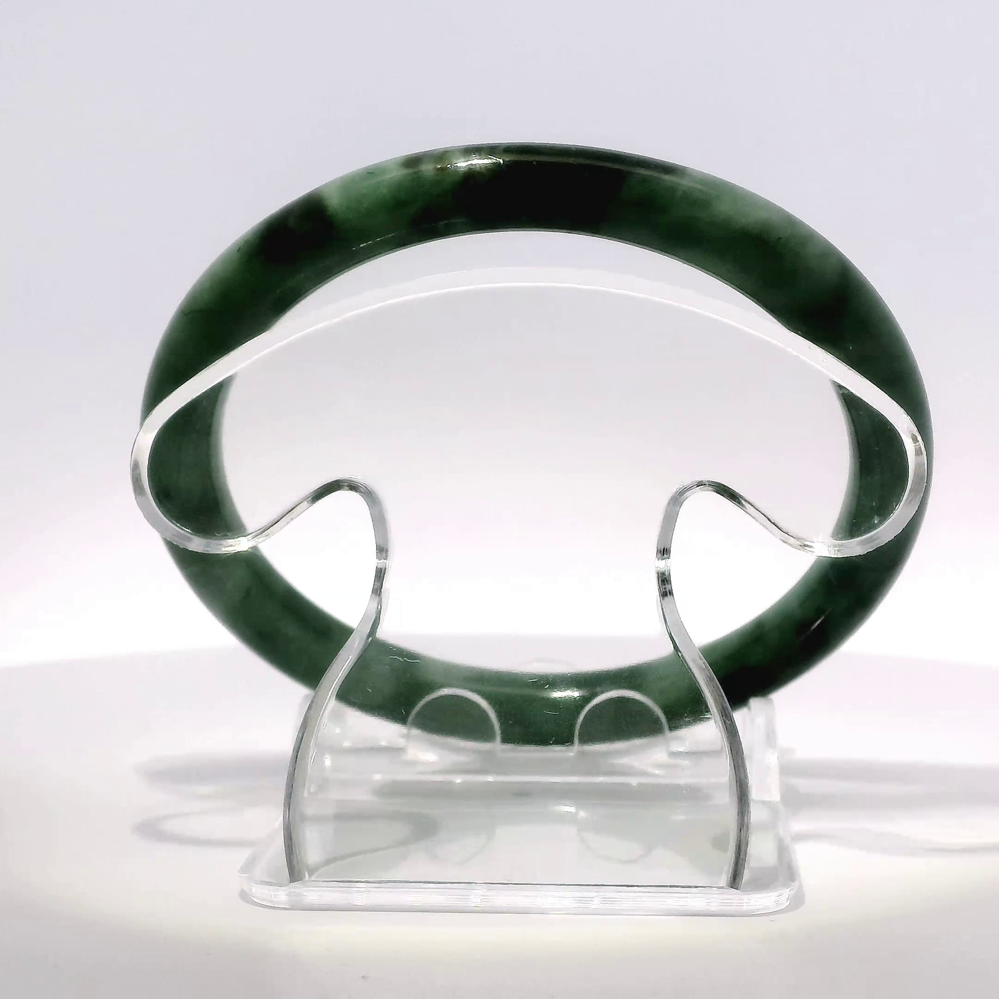 Natural Burmese Jadeite Bangle – Size 57 | SL641