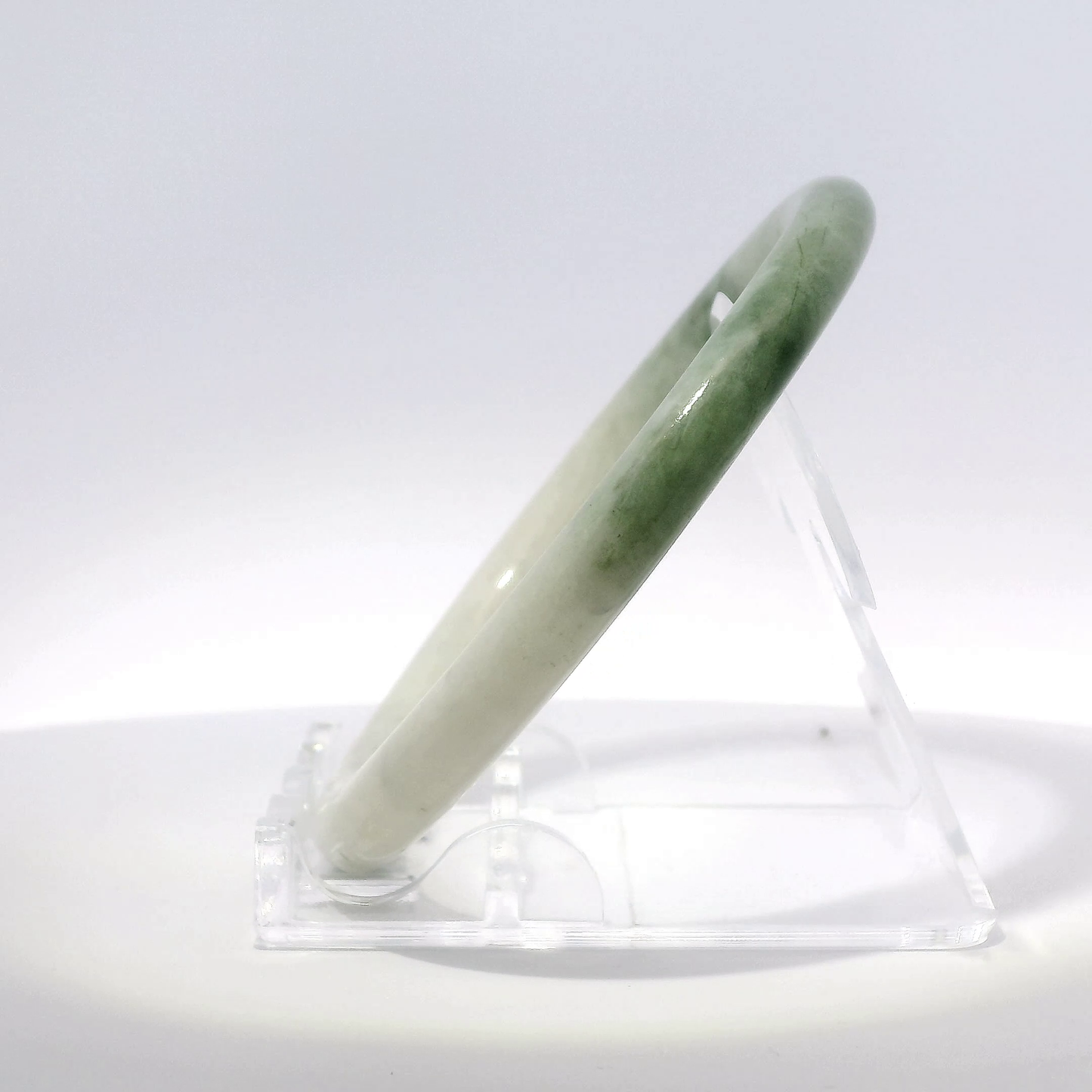 Natural Burmese Jadeite Bangle – Size 57 | SL643