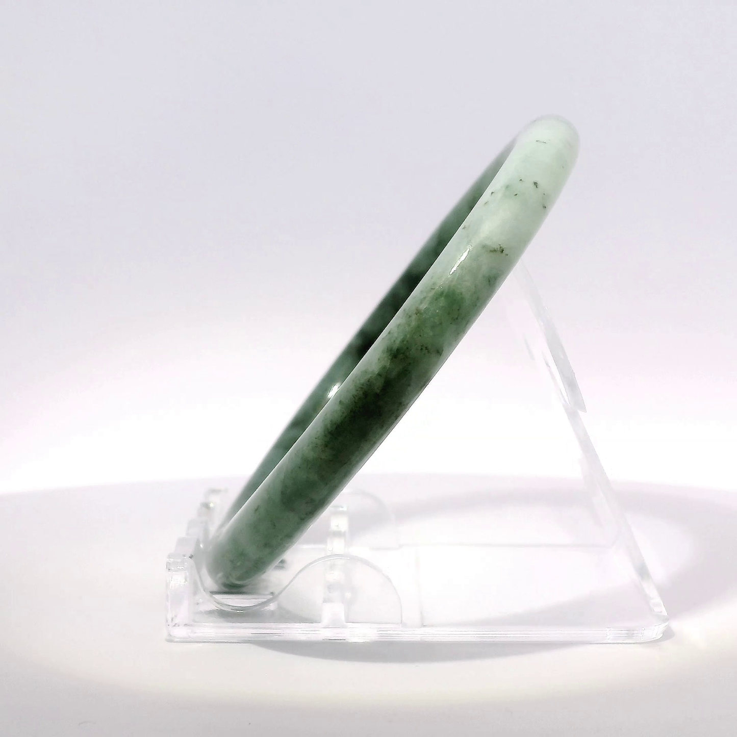 Natural Burmese Jadeite Bangle – Size 56 | SL649