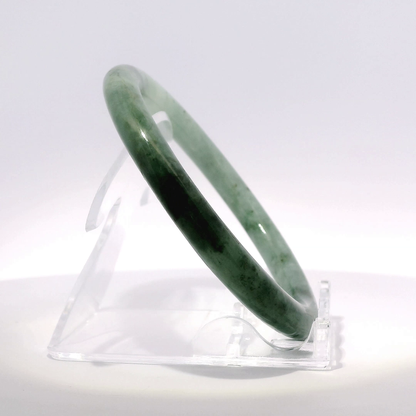 Natural Burmese Jadeite Bangle – Size 56 | SL649