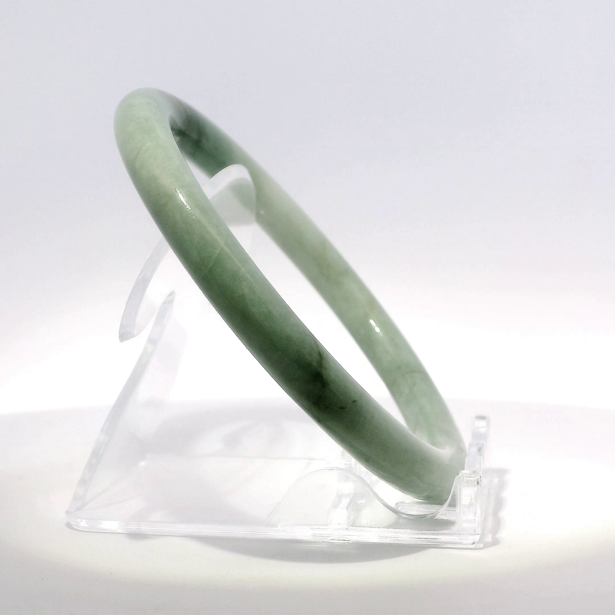 Natural Burmese Jadeite Bangle – Size 60 | SL655
