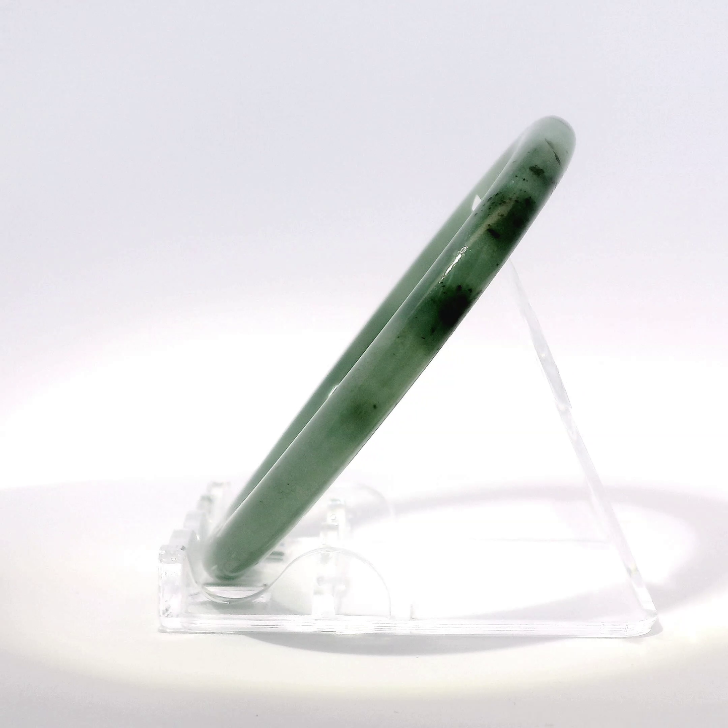 Natural Burmese Jadeite Bangle – Size 57 | SL659