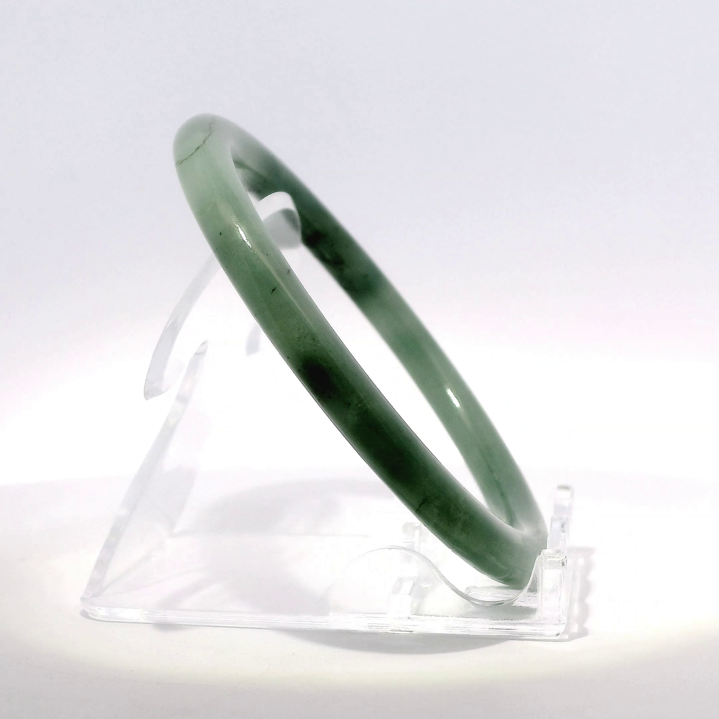 Natural Burmese Jadeite Bangle – Size 57 | SL659