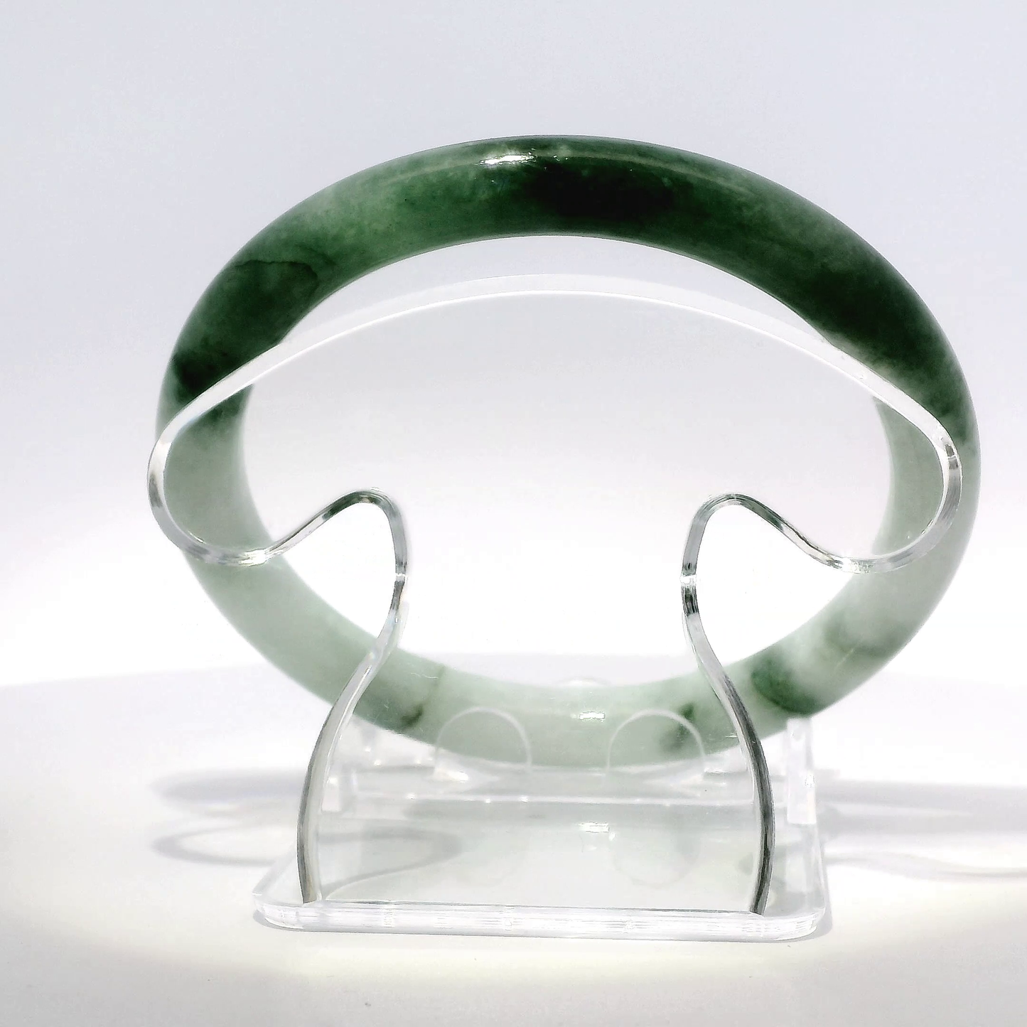 Natural Burmese Jadeite Bangle – Size 57 | SL667
