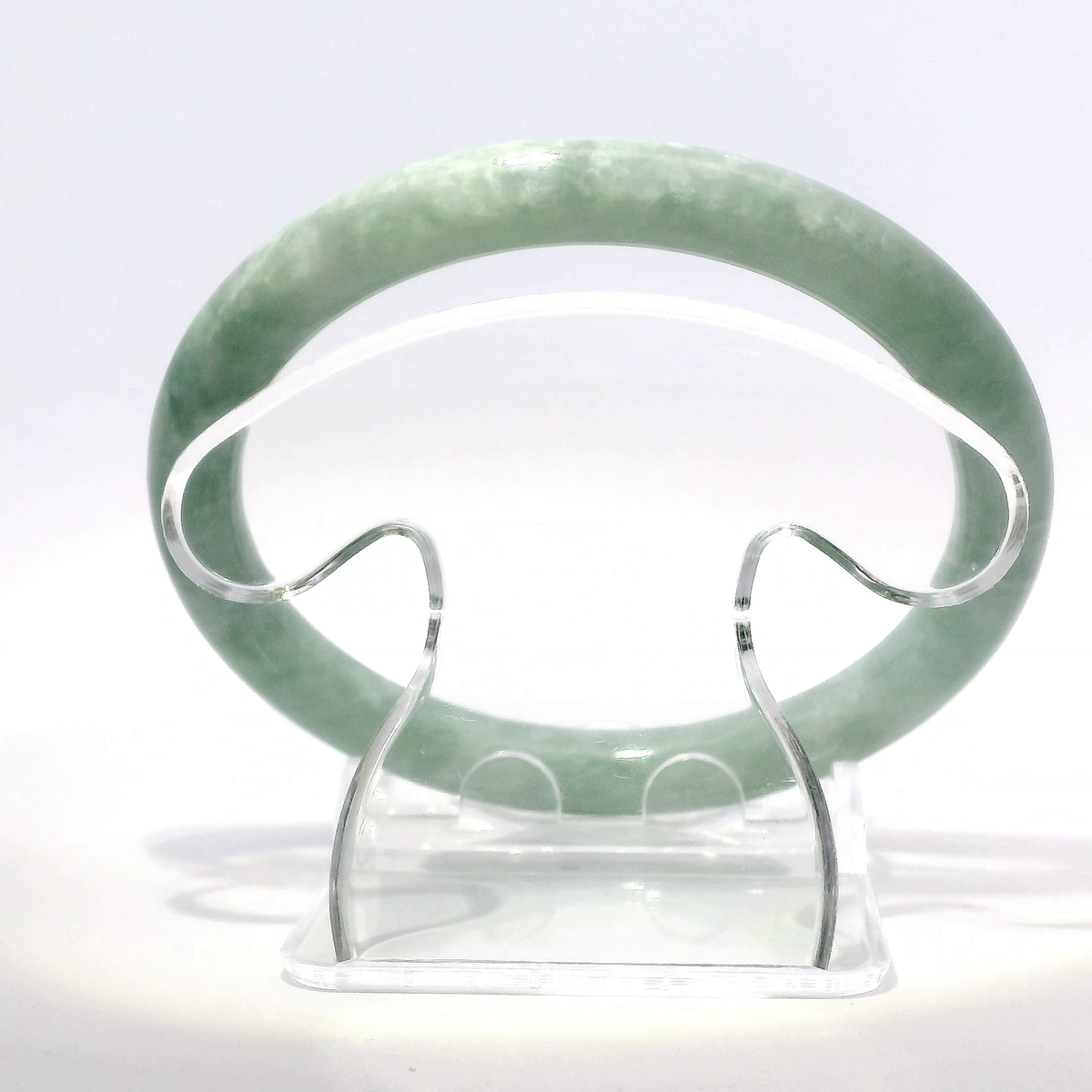 Natural Burmese Jadeite Bangle – Size 59 | SL673