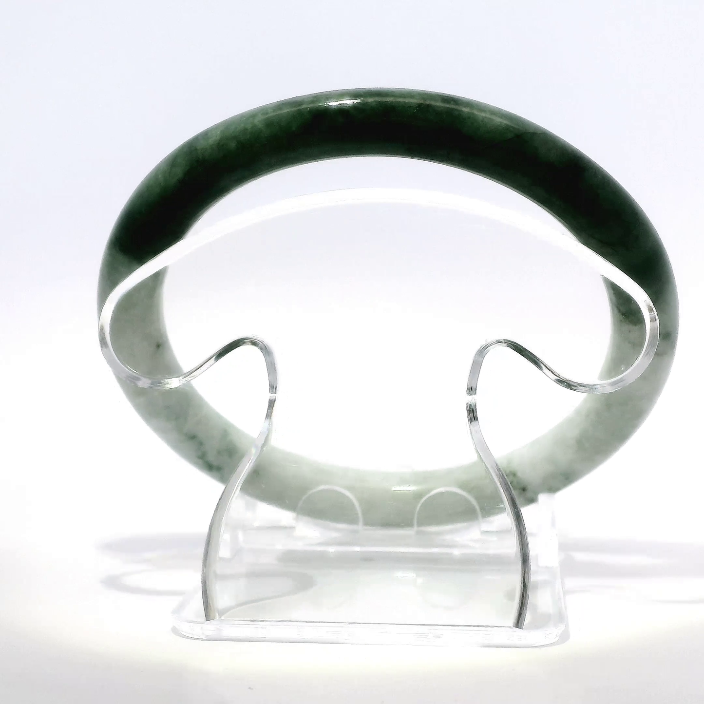 Natural Burmese Jadeite Bangle – Size 57 | SL675