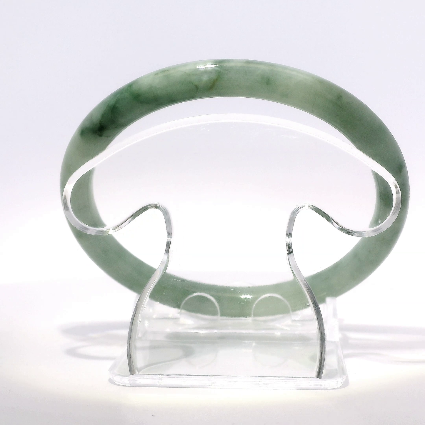Natural Burmese Jadeite Bangle – Size 60 | SL676