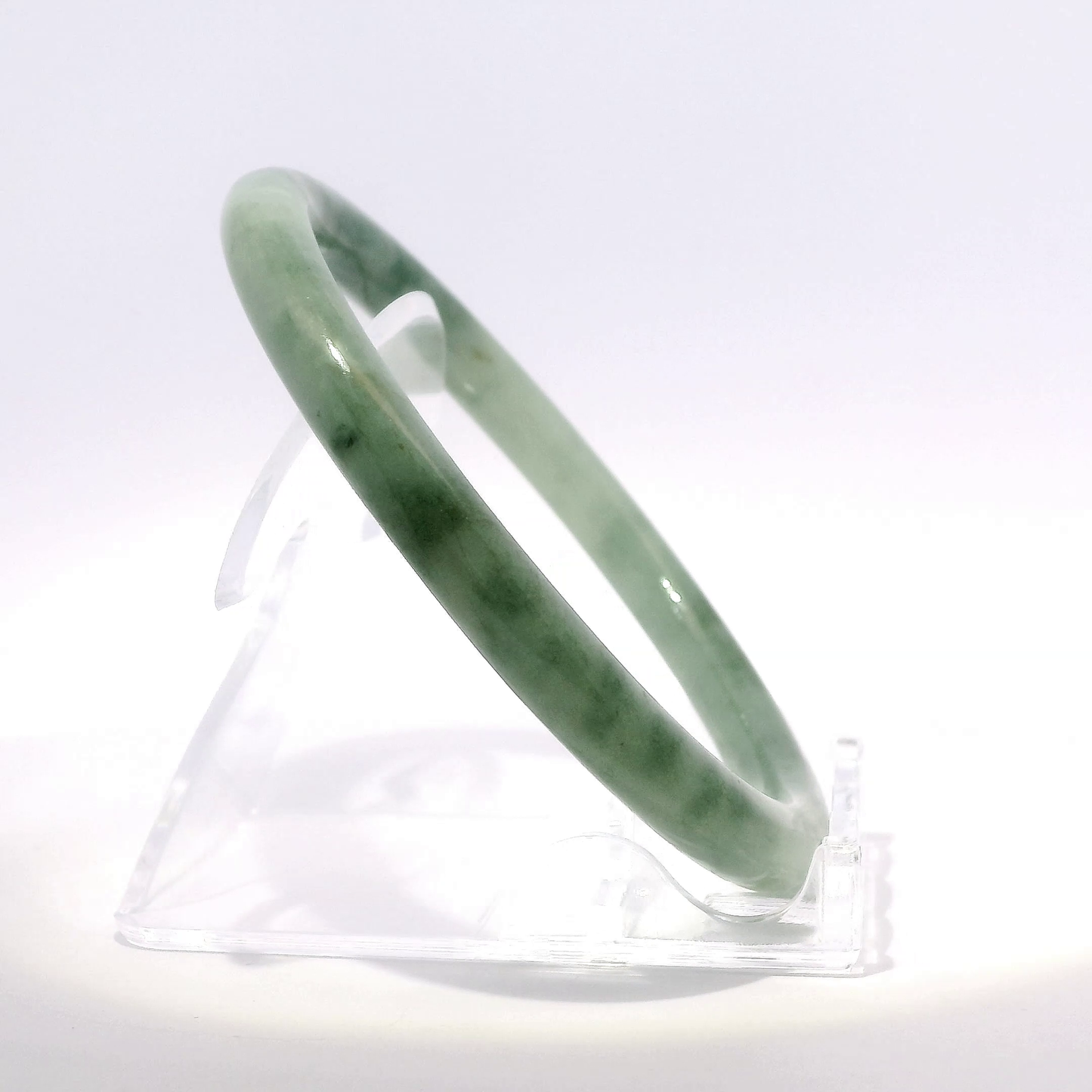 Natural Burmese Jadeite Bangle – Size 60 | SL676