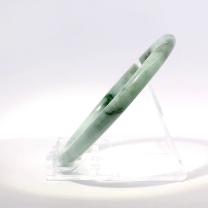 Natural Burmese Jadeite Bangle – Size 62 | SL677