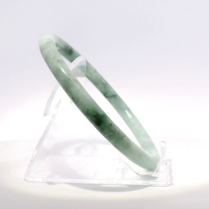 Natural Burmese Jadeite Bangle – Size 62 | SL677