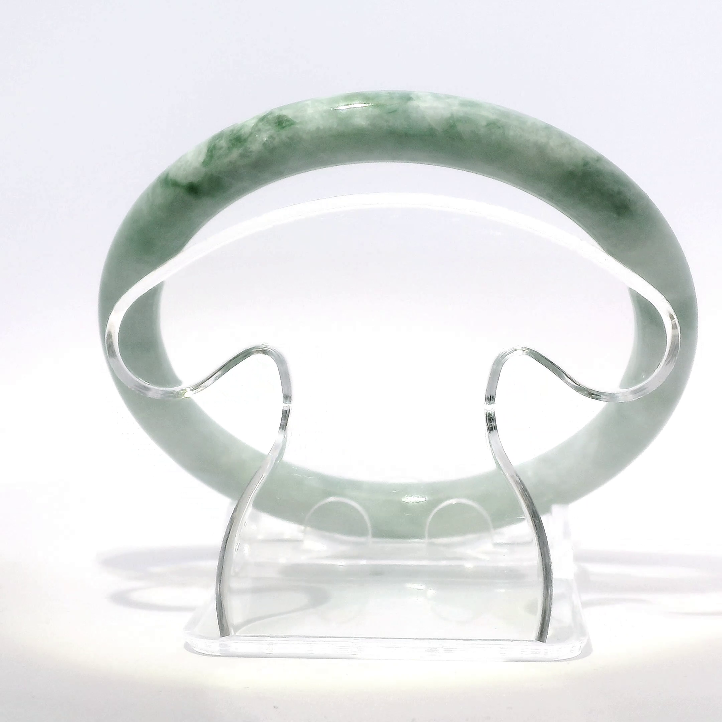 Natural Burmese Jadeite Bangle – Size 59 | SL685