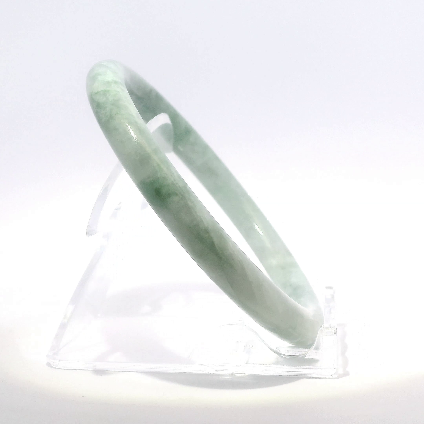 Natural Burmese Jadeite Bangle – Size 59 | SL685