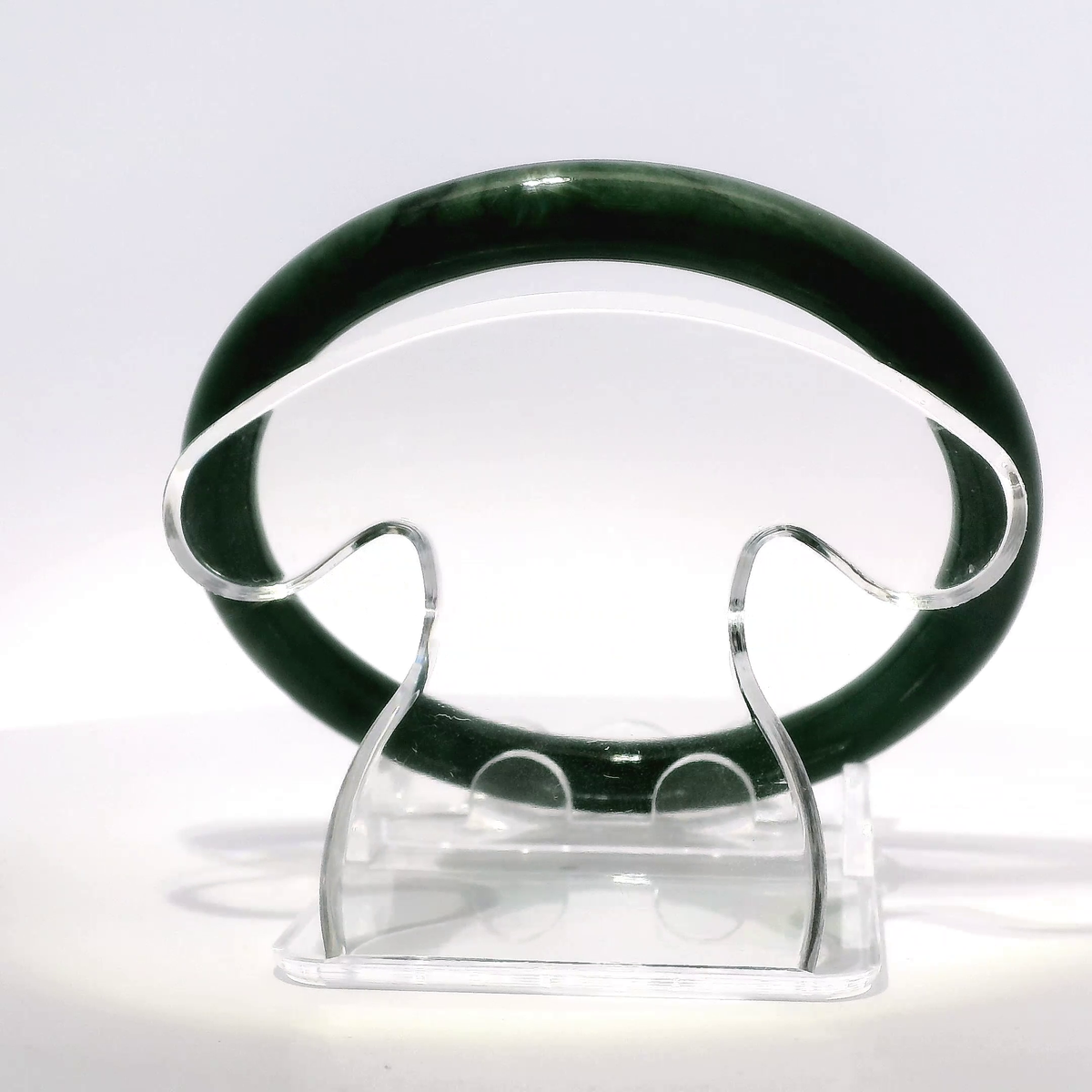 Natural Burmese Jadeite Bangle – Size 57 | SL686