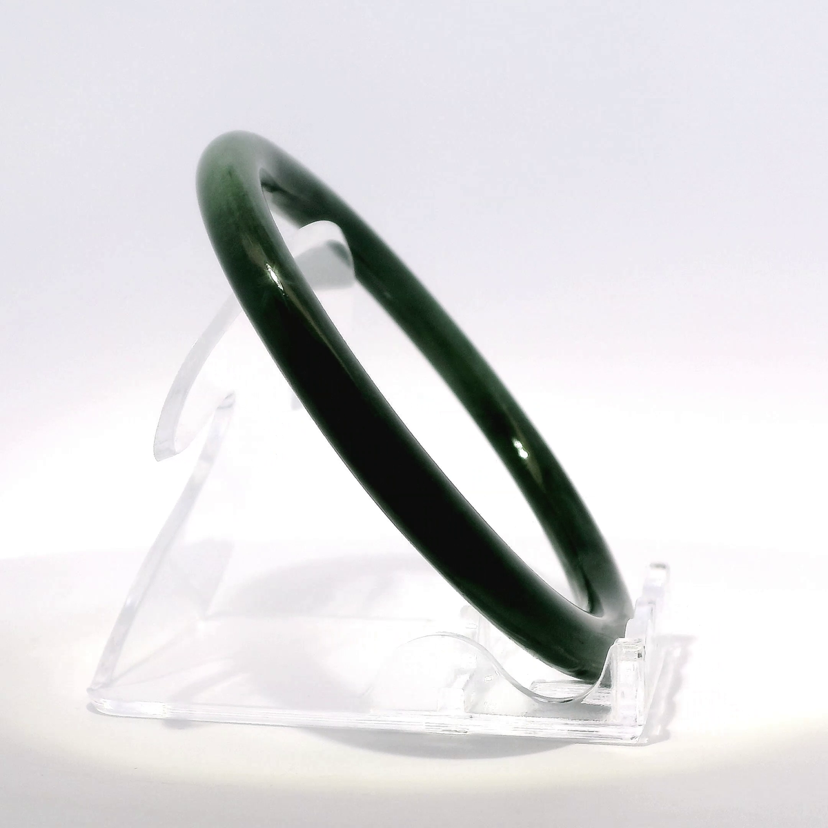 Natural Burmese Jadeite Bangle – Size 57 | SL686