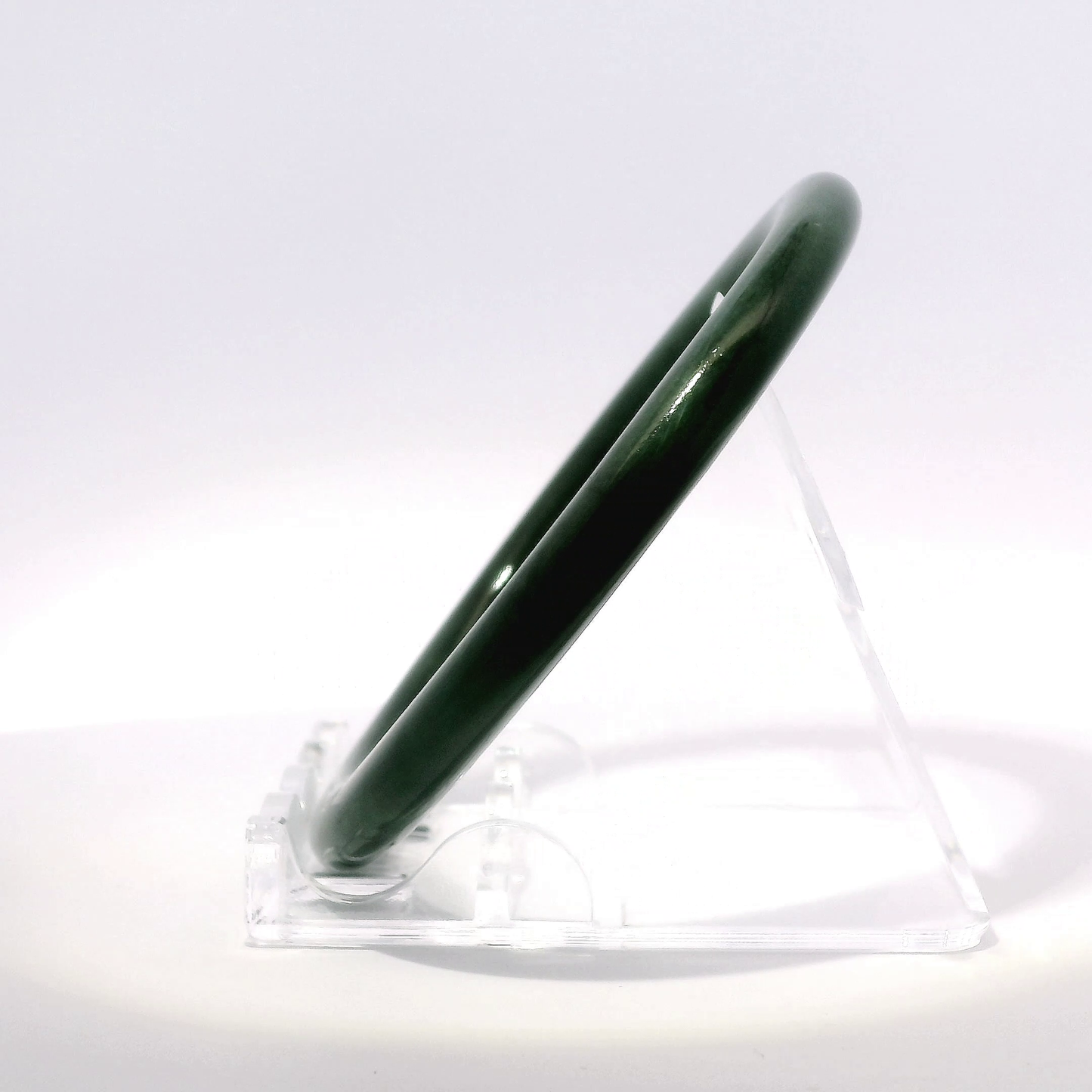 Natural Burmese Jadeite Bangle – Size 57 | SL687