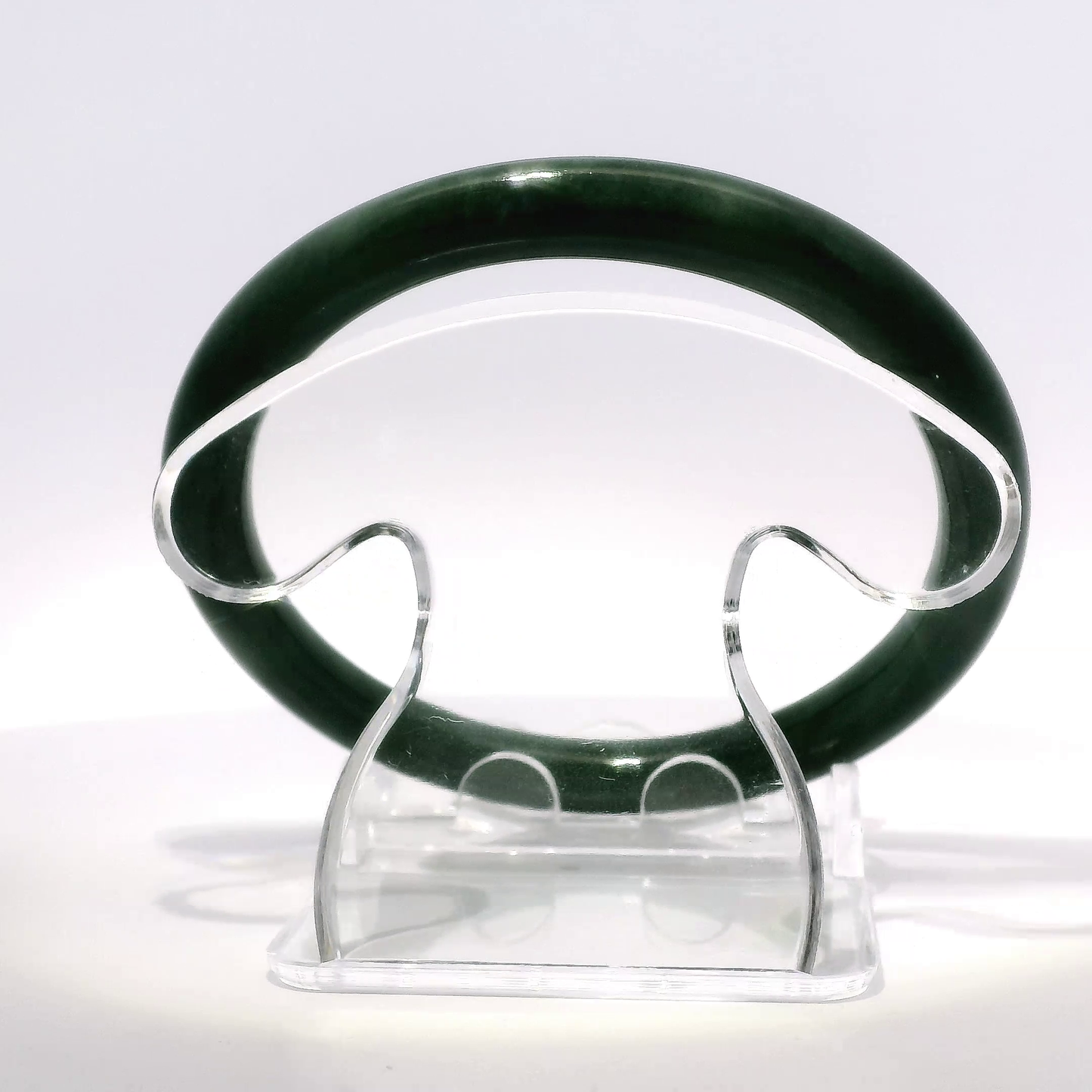 Natural Burmese Jadeite Bangle – Size 57 | SL687