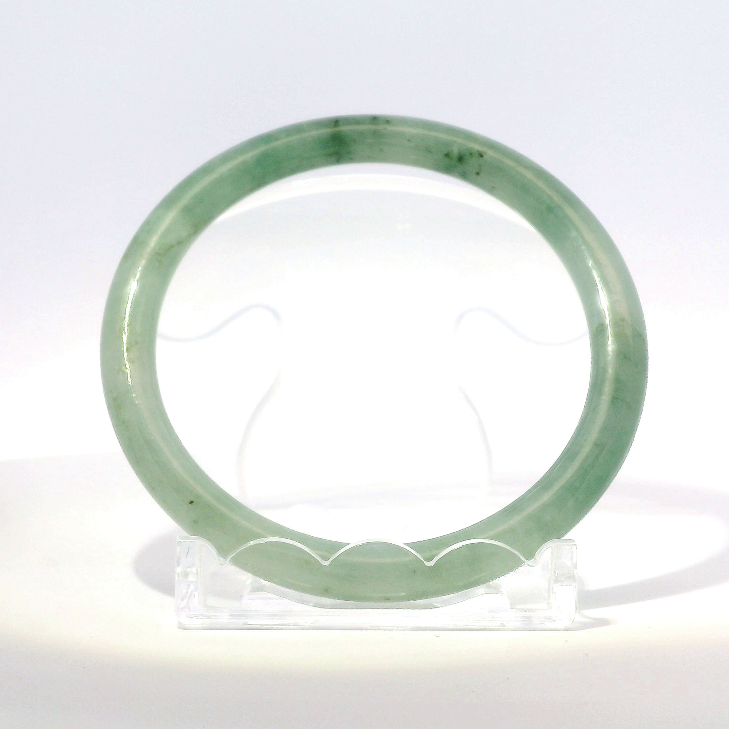 Natural Burmese Jadeite Bangle – Size 54.1 | SL765