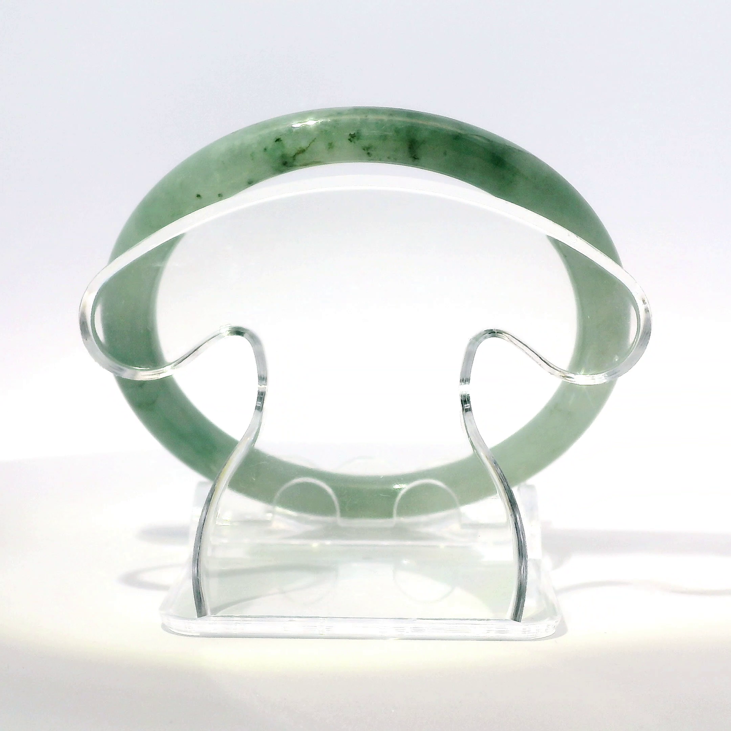 Natural Burmese Jadeite Bangle – Size 54.1 | SL765