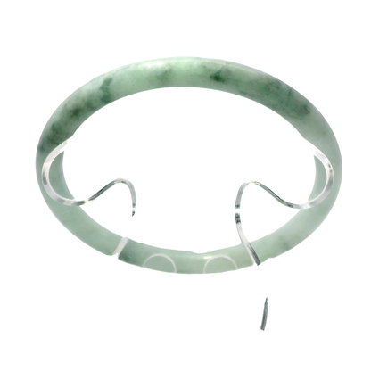 Natural Burmese Jadeite Bangle – Size 61.5 | SL778