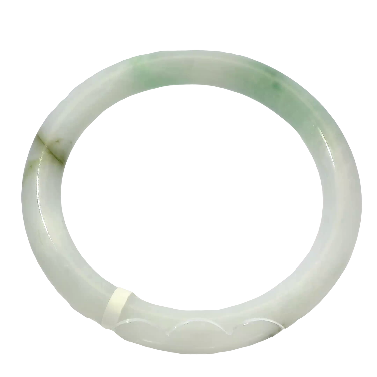 Natural Burmese Jadeite Bangle – Size 55 | SL792