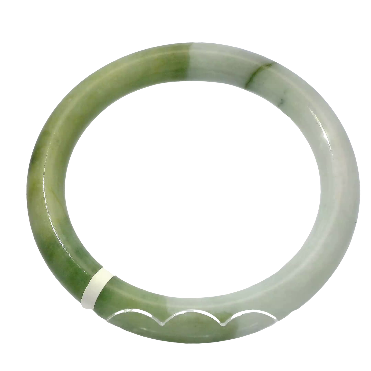 Natural Burmese Jadeite Bangle | SL022