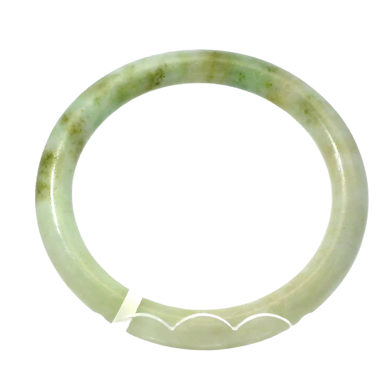 Natural Burmese Jadeite Bangle – Size 54.5 | SL790